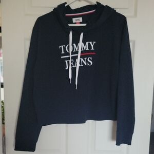 Tommy Hilfiger Dark Blue Sweatshirt With Hood